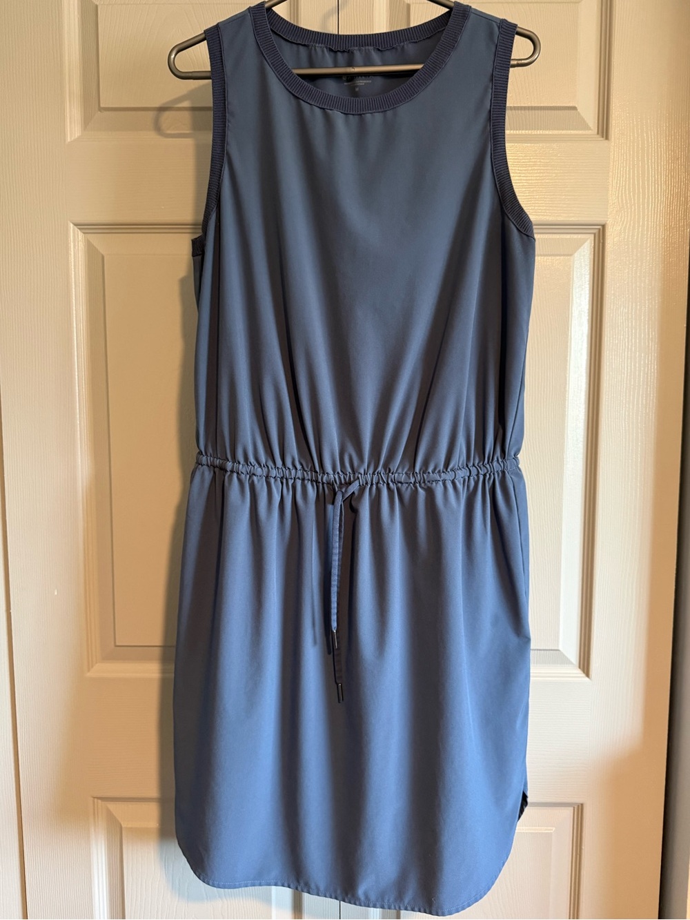 Athleta Sleeveless Pullover Dress in Slate Blue